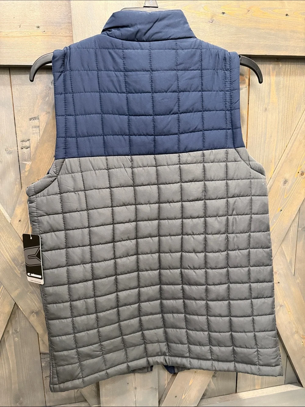Colosseum Gray Quilted Vest